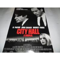 Poster Original De Cine City Hall:la Sombra De La Corrupcion segunda mano  Perú 