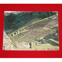 Antigua Postal Andenes Incaicos Machu Picchu 1981 Cusco Perú segunda mano  Perú 