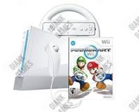 Nintendo Wii Blanco + Timón + Juego Mario Kart + Accesorios  segunda mano  Perú 