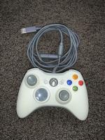 Mando Xbox 360 Color Blanco ( Con Cable Usb )originale segunda mano  Perú 