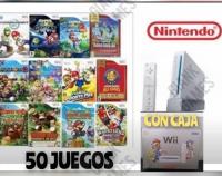 Nintendo Wii + 35 Juegos Todos Los Marios Zelda Sonic Luigi  segunda mano  Perú 