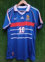 Camiseta Retrozidane Seleccion Francia Copa Del Muindo 1998 segunda mano  Perú 