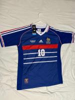 Usado, Camiseta Retro Francia Final 1998zidane Talla L segunda mano  Perú 