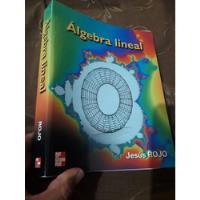 Libro Algebra Lineal Jesus Rojo  segunda mano  Perú 