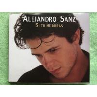 Usado, Eam Cd Maxi Single Alejandro Sanz Si Tu Me Miras 1993 Promo  segunda mano  Perú 