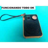 Electromania: Radio Bolsillo Philips Funcionando Negro, usado segunda mano  Perú 