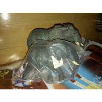 Figura, Juguete , Dos Elefantes .chapmei ,soleo , usado segunda mano  Perú 