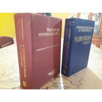 Libro Tratado De Ferrocarriles 2 Tomos Fernando Oliveros segunda mano  Perú 