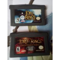  Game Boy Advance, Lord Of The Ring Señor Anillos segunda mano  Perú 