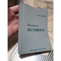 Usado, Libro Prontuario Del Cemento segunda mano  Perú 
