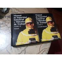 Usado, Libro Manual De Seguridad Industrial Y Metodos 2 Tomos segunda mano  Perú 