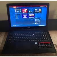 Laptop Gamer Msi Gl 62 7qf 1660 - 15.6 C I7 7700hq-8gb 9/10, usado segunda mano  Perú 
