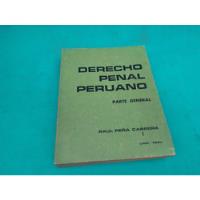 Mercurio Peruano: Libro Derecho Penal Peña  L106 Dh5eh segunda mano  Perú 