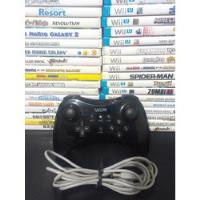 Joystick Mando Pro Controller Wiiu Con Cable Original Wii U , usado segunda mano  Perú 