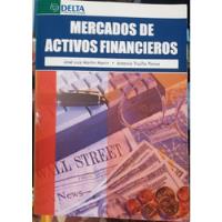 Mercados De Activos Financieros - Jose Luis Martín Marín , usado segunda mano  Perú 