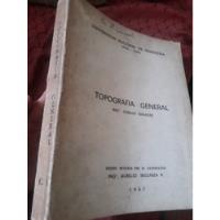 Libro Topografia General Carlos Basadre, usado segunda mano  Perú 