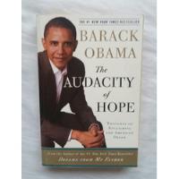 Barack Obama The Audacity Of Hope Libro En Ingles Original segunda mano  Perú 