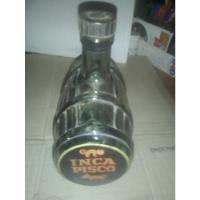 Botella Vacía Inca Pisco Barril De 750ml De Colección segunda mano  Perú 