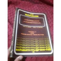 Libro Schaum Contabilidad Administrativa Shim, usado segunda mano  Perú 