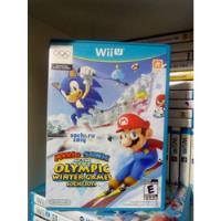 Usado, Mario Y Sonic En Los Juegos Olímpicos Sochi 2014 Wiiu Wii  segunda mano  Perú 
