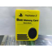 Memory Card Yellow 8mb Magic Gate Play Station 2 Ps2, usado segunda mano  Perú 