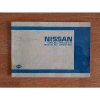 Manual De Conductor Nissan Sunny 1986 segunda mano  Perú 