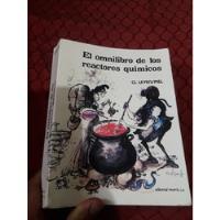 Libro El Omnilibrio De Los Reactores Quimicos Levenspiel segunda mano  Perú 