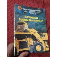 Libro Mantenimiento De Maquinaria Pesada Caterpillar, usado segunda mano  Perú 