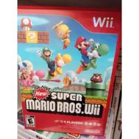 Juego Para Nintendo Wii New Super Mario Bros Wii Wiiu Galaxy, usado segunda mano  Perú 