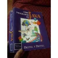 Libro Como Programar Con Java Deitel Y Deitel, usado segunda mano  Perú 
