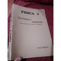Libro Física Electricidad Y Magnetismo Tomo 3 Hugo Medina segunda mano  Perú 