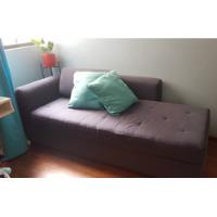 Sofa Azul Acero , usado segunda mano  Perú 