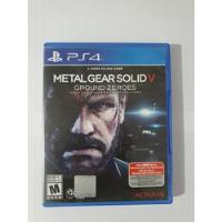 Metal Gear Solid V Ground Zeroes Playstation 4 Ps4 !!, usado segunda mano  Perú 