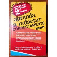 Aprender A Redactar Correctamente Gramatica Ortografía, usado segunda mano  Perú 
