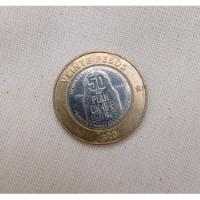 Usado, Moneda Mexico 2016 , 20 Pesos Plan Dn-lll-e 50 Aniversario segunda mano  Perú 