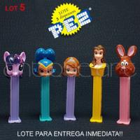 A64 5 Dispensador Caramelos Pez Personajes Princesas Lot 5 segunda mano  Perú 