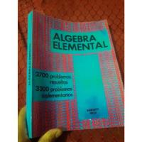 Usado, Libro Schaum Álgebra Elemental Barnett Rich segunda mano  Perú 