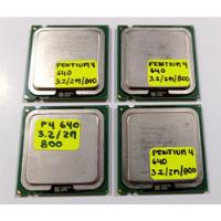 Procesador Lga 775 Intel Pentium 4 - 640 / 3.2 2mb Bus 800 segunda mano  Perú 