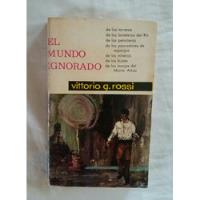 Usado, Vittorio G Rossi El Mundo Ignorado Libro Original segunda mano  Perú 