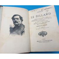 Le Billard Maurice Vignaux 1875 Francés Billar Antiguo segunda mano  Perú 