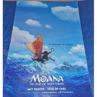Poster Original De Cine/ Moana/ Disney/ 2016/  segunda mano  Perú 