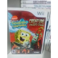 Juego Para Nintendo Wii Bob Esponja Squarepants Spongebob , usado segunda mano  Perú 
