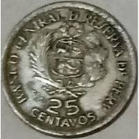 Moneda De 25 Centavos Del Perú segunda mano  Perú 