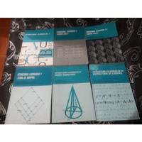Libro Estructuras Algebraicas 6 Tomos  segunda mano  Perú 