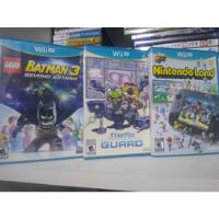 Pack 3 Juegos Wii U ,batman Lego 3, Nintendo Land, Star Fox segunda mano  Perú 