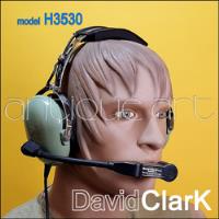 A64 Headset David Clark H3530 Audifono Aviador Piloto Microf, usado segunda mano  Perú 