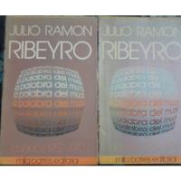 Julio Ramón Ribeyro - La Palabra Del Mudo Tomos  1 Y 2 segunda mano  Perú 