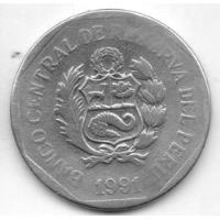 Usado, Moneda Un Nuevo Sol 1991 Regular Estado Fama Internaciona 2  segunda mano  Perú 