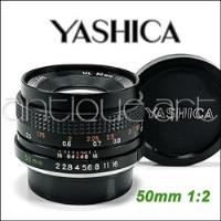 A64 Lente Yashica 50mm 1:2 Manual Camara Analoga 35mm segunda mano  Perú 