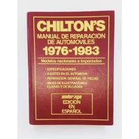Manual Mecanica Automotriz Chiltons Original Colección , usado segunda mano  Perú 